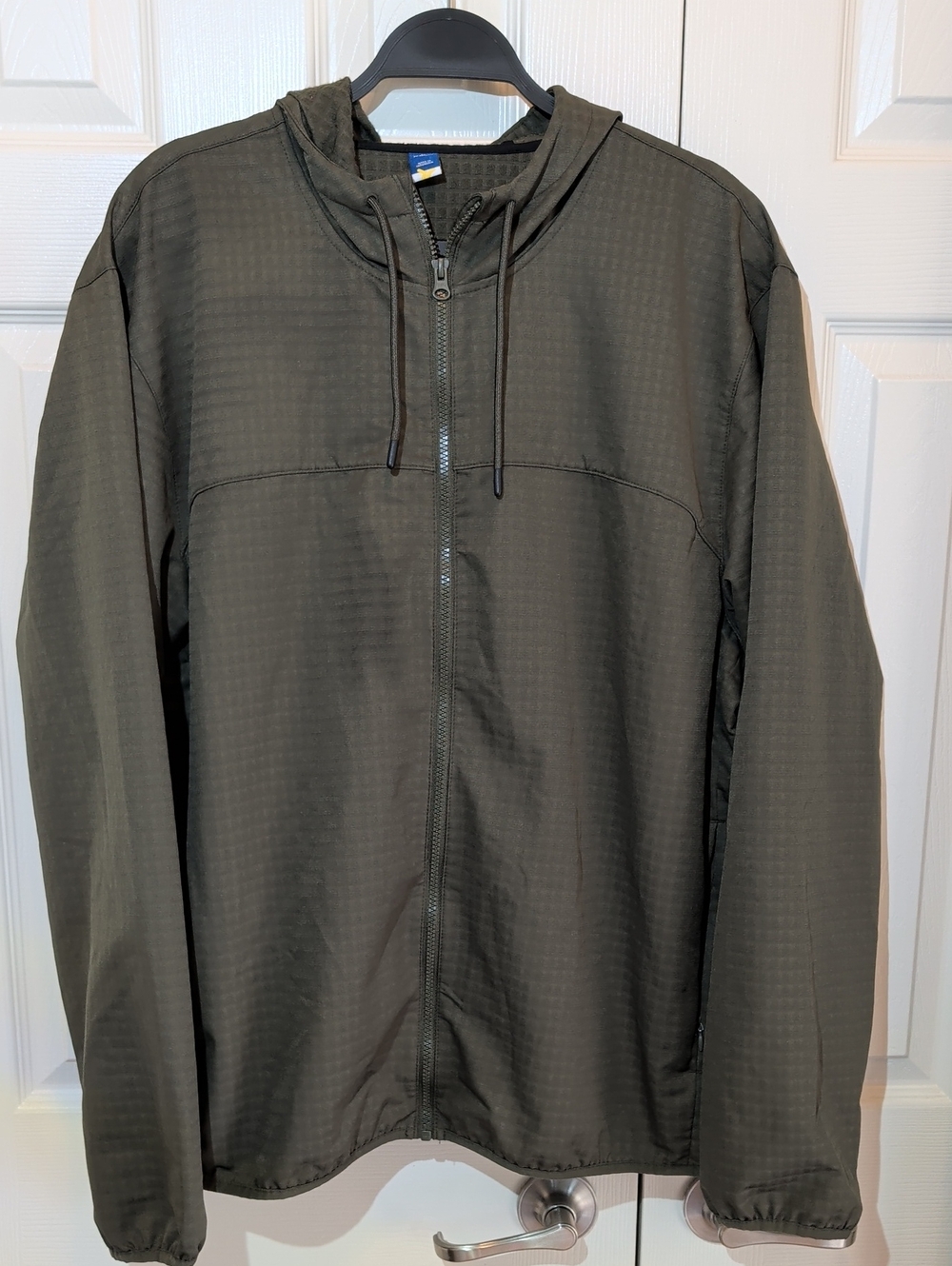 Old Navy Men's Lightweight Hooded Jacket - Olive Green